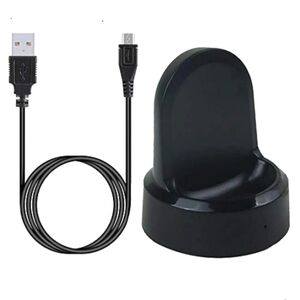 Charging Dock Cradle for Samsung Gear S2 Classic Smart Watch (Black)